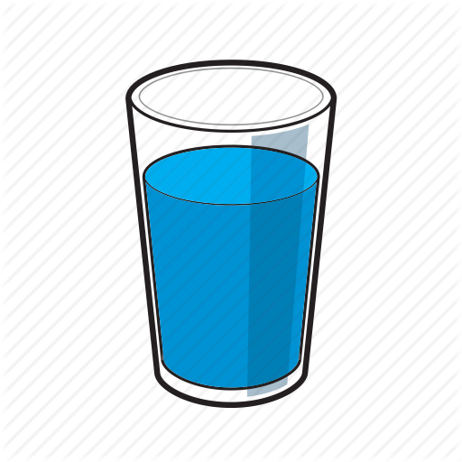 512x512 Glass, Glass Of Water, Water, Water Glass Icon