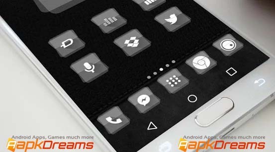 553x306 Material Glass Icon Pack Apk