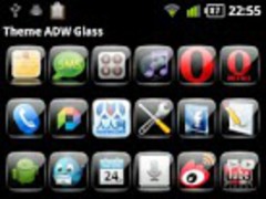240x180 Adw Glass Icon Pack Free Download