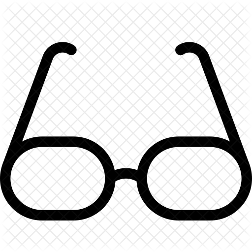 512x512 Glasses Icon Of Line Style