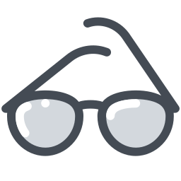 256x256 Glasses Icons