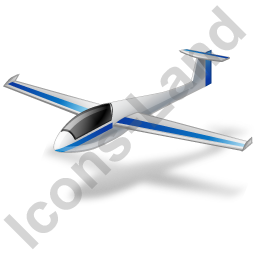 256x256 Gliding Glider Icon, Pngico Icons