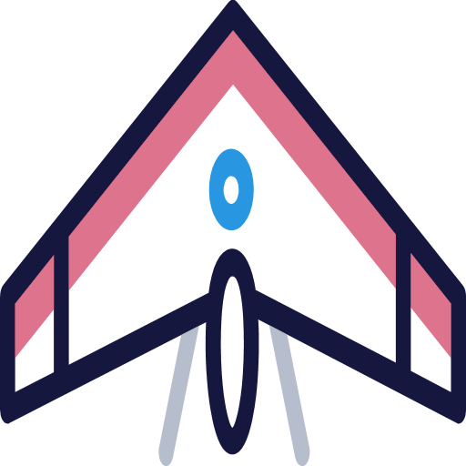 512x512 Colored Icons Glider Icon