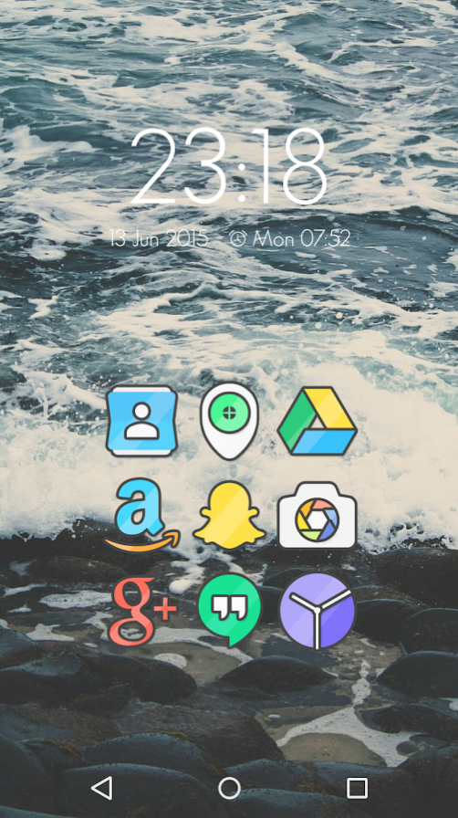 502x896 This Icon Pack Is Hot Glif Droid Life