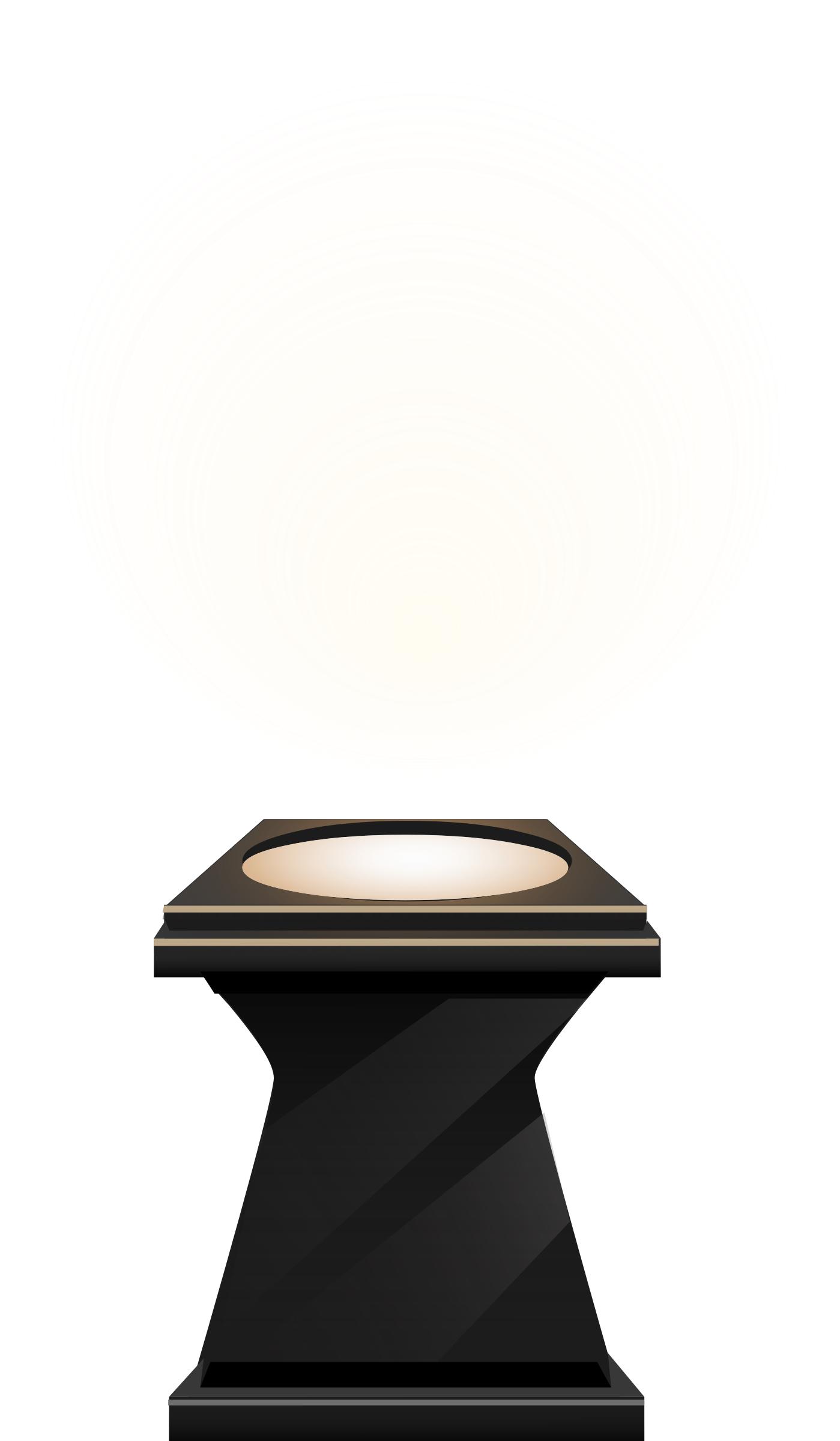 1399x2400 Spotlight Pedestal From Glitch Icons Png