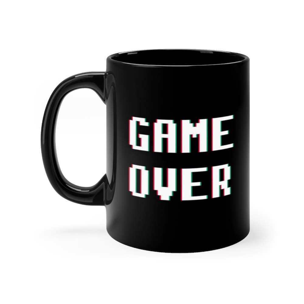 1000x1000 Game Over Glitch Icon Classic Holiday Television Tea