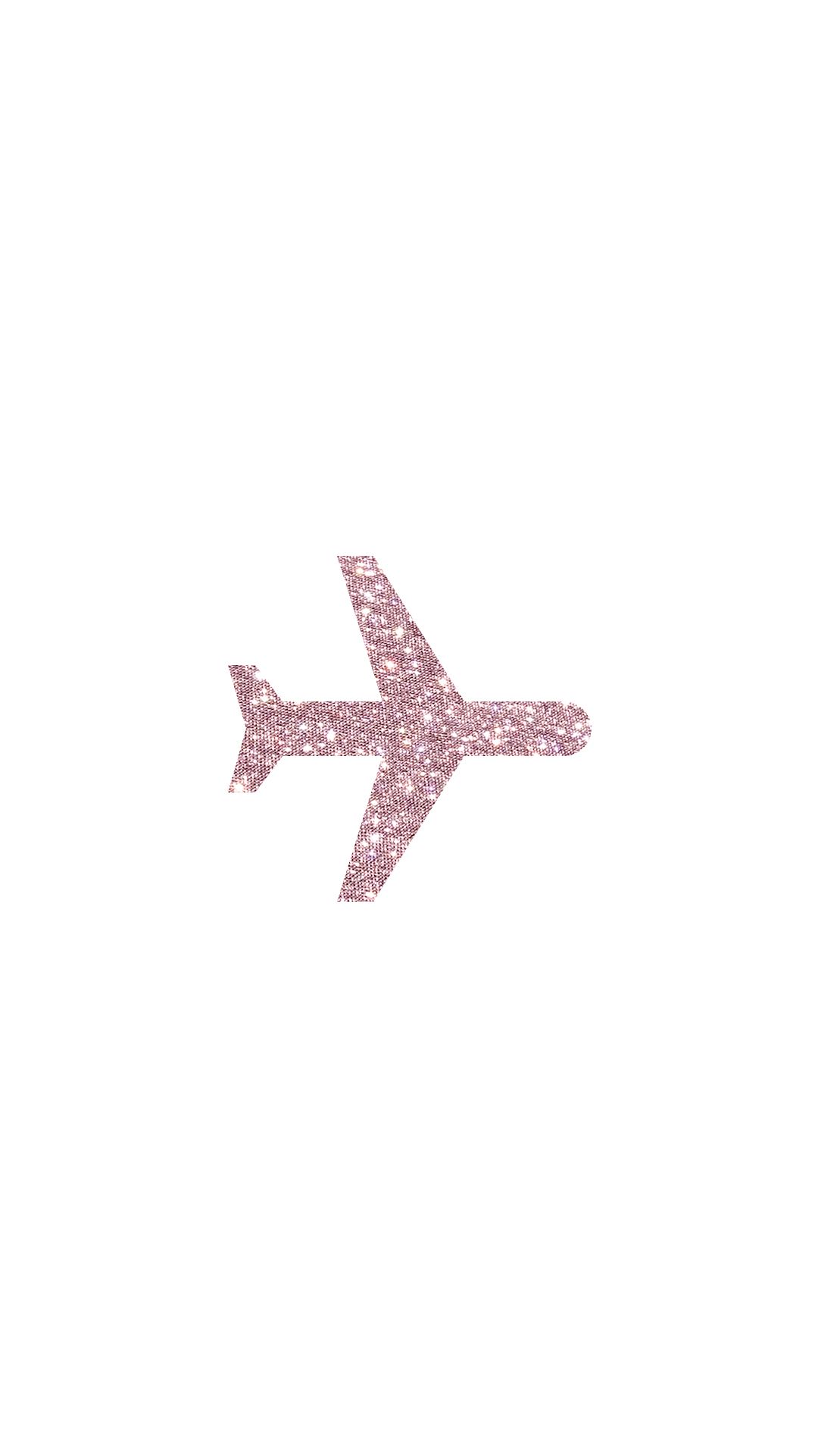 1080x1920 Get Our Instagram Highlight Cover Icon Pink Glitter Travel Plane