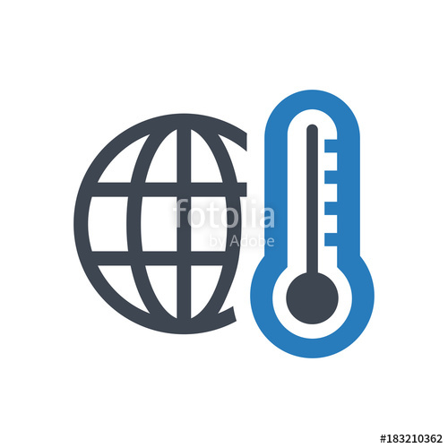 500x500 Global Warming Icon Stock Image And Royalty Free Vector