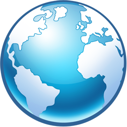256x256 Globe Icon Operating Systems Iconset Tatice
