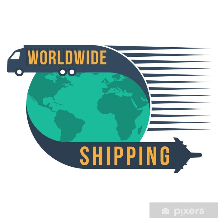 700x700 Worldwide Shipping With Globe Icon, Vector Format Credit Nasa