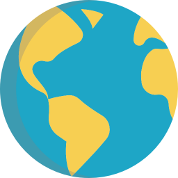 256x256 Globe Icon Myiconfinder