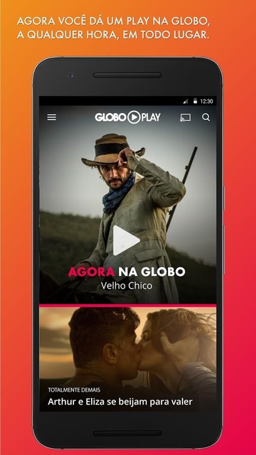 360x640 Globo Play For Android