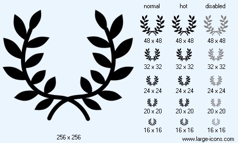 464x280 Glory Icon Image Large Black Military Icons