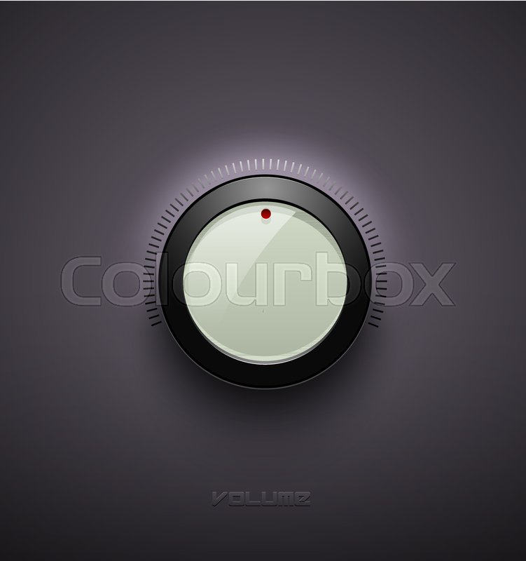 751x800 Technology Music White Glossy Button Stock Vector Colourbox