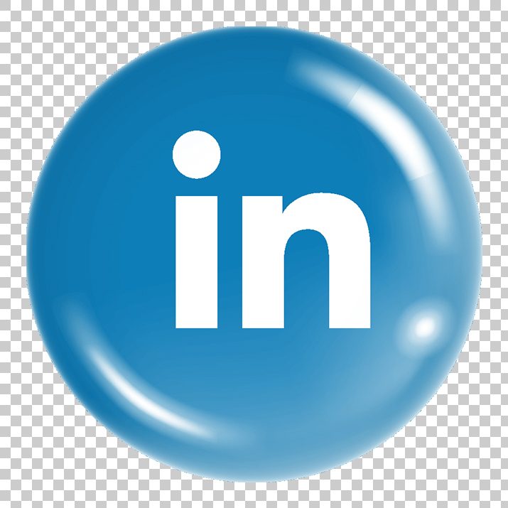715x715 Linkedin Glossy Icon Png Image Free Download