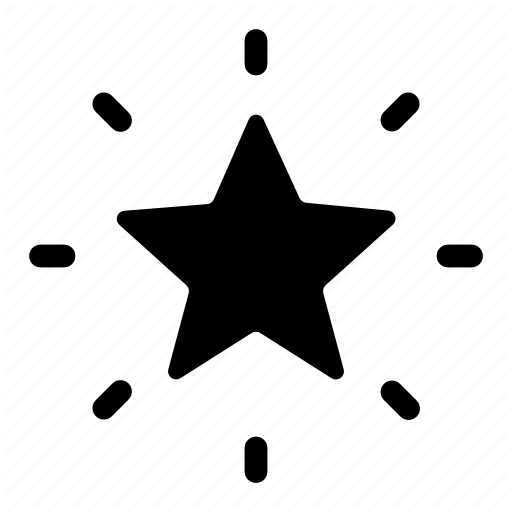 512x512 Christmas, Effect, Glowing, Light, Star Icon