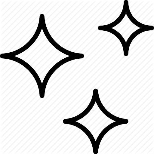 512x512 Glister, Glow, Shine, Sparkle, Stars Icon