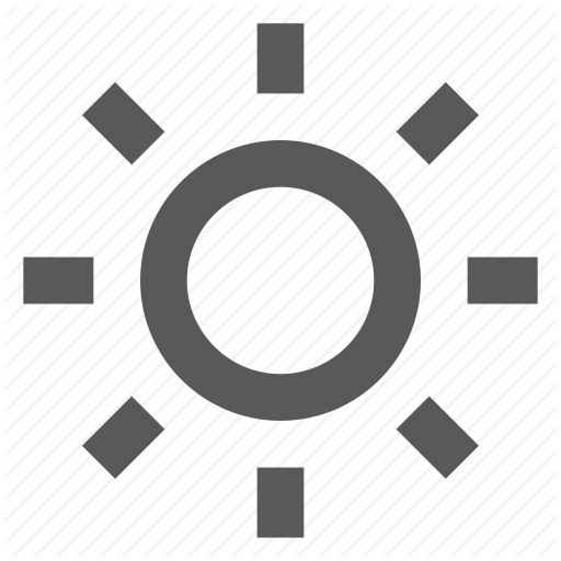 512x512 Brightness, Glow, Light, Summer, Sun, Sunny, Weather Icon