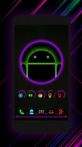 269x480 Free Neon Glow Icon Pack Final Apk Download For Android Getjar
