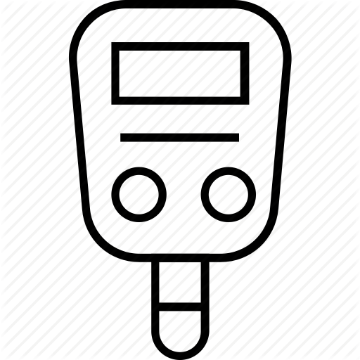 512x512 Blood Checker, Blood Glucose Monitoring, Glucometer, Glucose