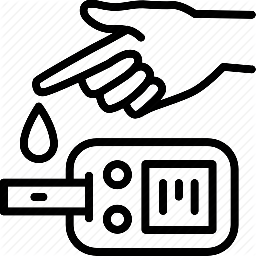 512x512 Blood Checker, Blood Test, Diabetes, Glucometer, Glucose Meter