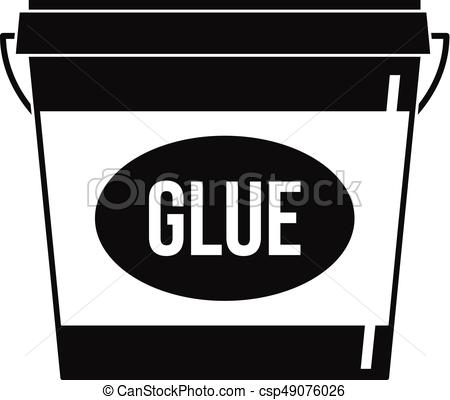450x400 Glue Icon, Simple Style Glue Icon Simple Illustration Of Glue
