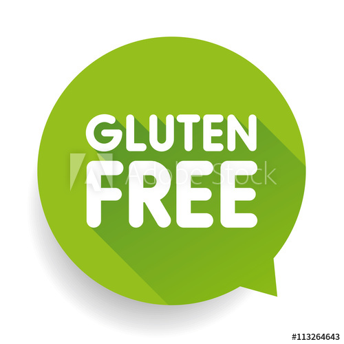 500x500 Gluten Free Icon Label Vector