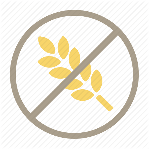 512x512 Food Allergie, Gluten Free, Ibs, No Gluten Icon
