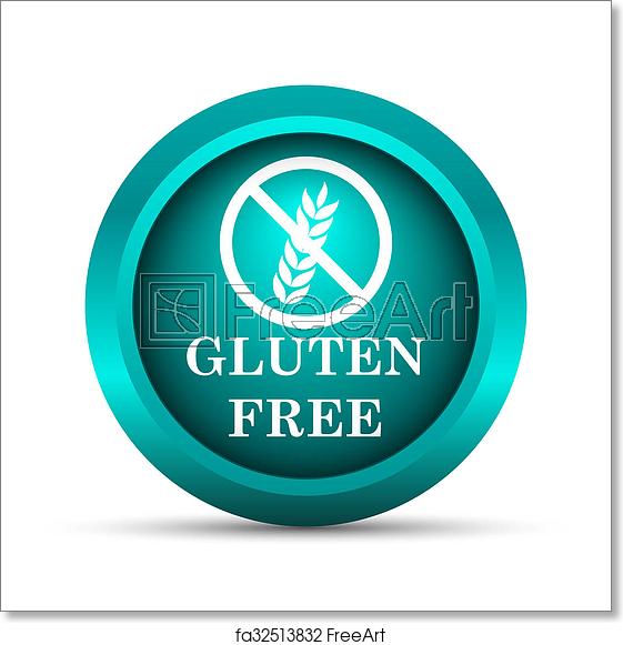 561x581 Free Art Print Of Gluten Free Icon Gluten Free Icon Internet