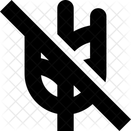 256x256 Gluten Free Icon Of Glyph Style