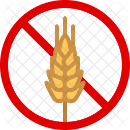 Gluten Icon Of Colored Outline Style 256x256 Gluten Icon Of Colored Outline Style