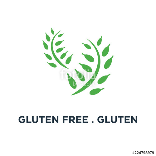 Gluten Free Gluten Icon Healthy Organic Grain Concept Symbol 500x500 Gluten Free Gluten Icon Healthy Organic Grain Concept Symbol