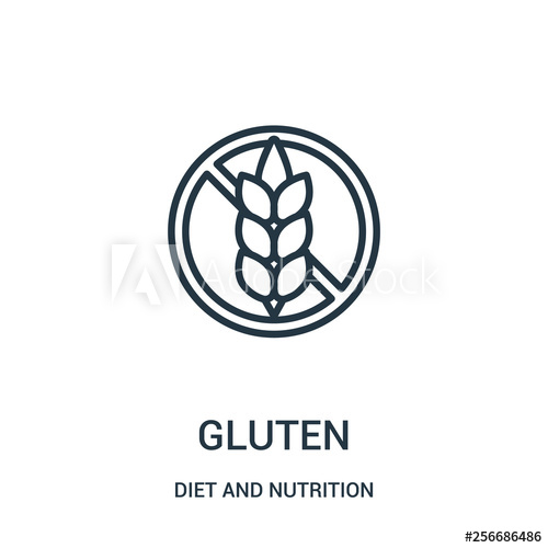Gluten Icon Vector From Diet And Nutrition Collection Thin Line 500x500 Gluten Icon Vector From Diet And Nutrition Collection Thin Line