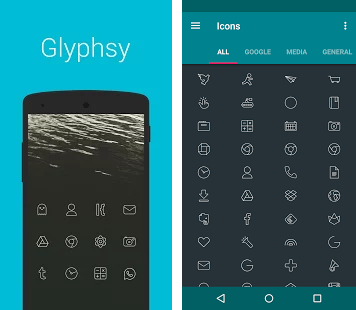 356x310 Glyphsy Icon Pack Apk Download Latest Version Jimonen