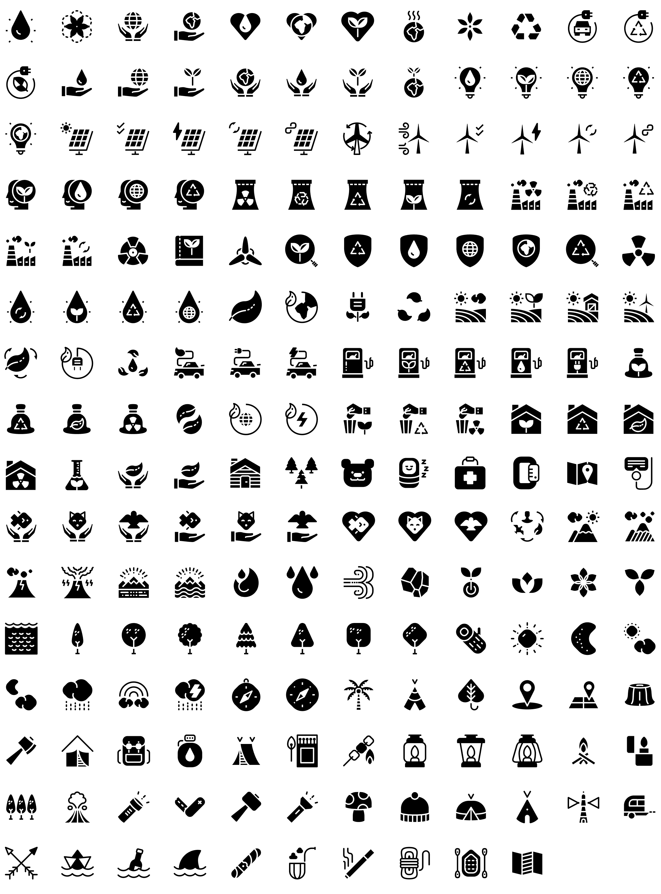 2280x3081 Vector Native Solid Icons Pack Line And Solid Icons