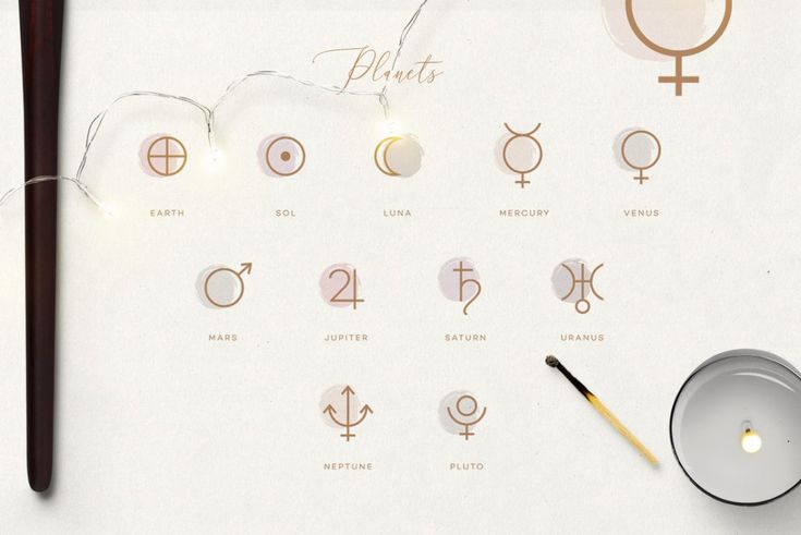 735x491 The Ultimate Astrology Icon Pack Planets Glyphs Search