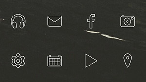 300x169 White Color Android Icon
