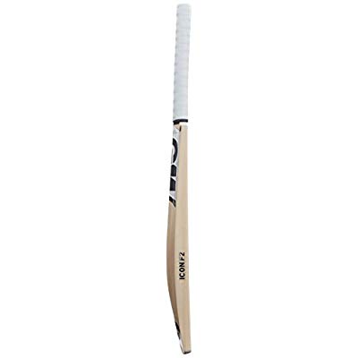 400x400 Gm Icon Contender Kashmir Willow Cricket Bat, Short Handle Kenyt