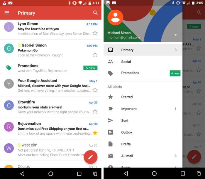 699x613 Gmail Vs Inbox Which Google Email Client Is Right For You Greenbot