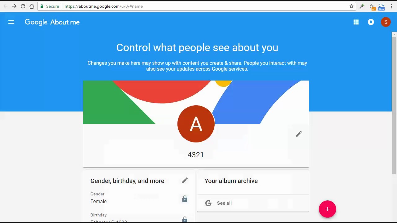 1280x720 How To Change Profile Or Youtube Name,picture,birthday Without