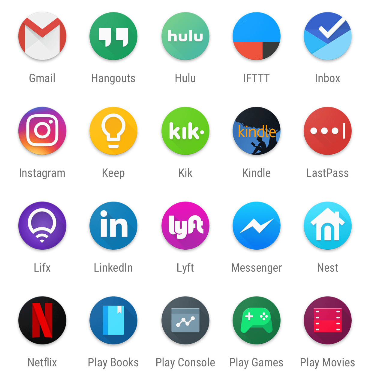 1233x1260 Adaptive Icons