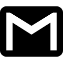 Gmail Icon Black And White At Vectorified.com | Collection Of Gmail ...