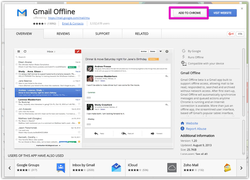 Google Mail Offline Teton Science Schools Helpdesk 1012x729 Google Mail Offline Teton Science Schools Helpdesk