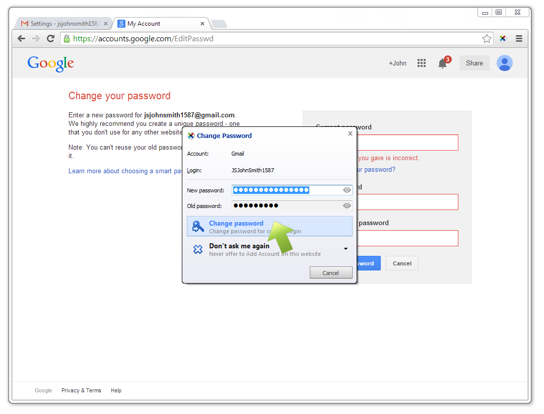 1080x822 How To Change Your Password For Gmail