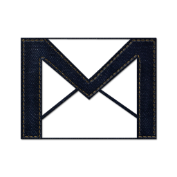 256x256 Gmail Icon Blue Jeans Social Media Iconset