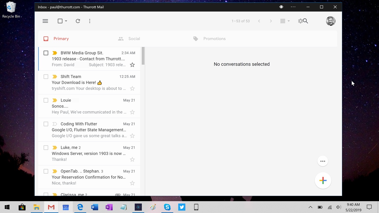 how to put gmail icon on desktop windows 11