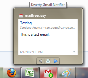 297x262 Bring Your Gmail To Windows Taskbar Using Kwerty Notifier