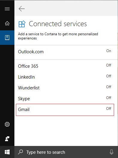 393x525 How To Connect Cortana To Gmail Account In Windows
