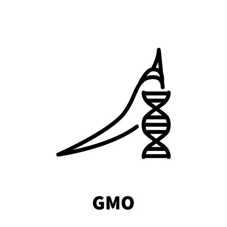 450x450 Gmo Icon Or Logo In Modern Line Style High Quality Black Outline