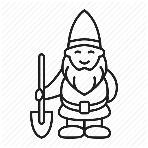 512x512 Garden, Gardening, Gnome Icon